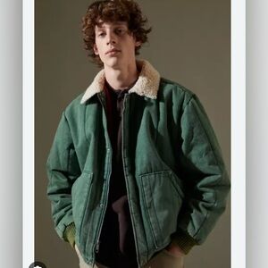 BDG Quilted Canvas Work Modern Utility Jacket